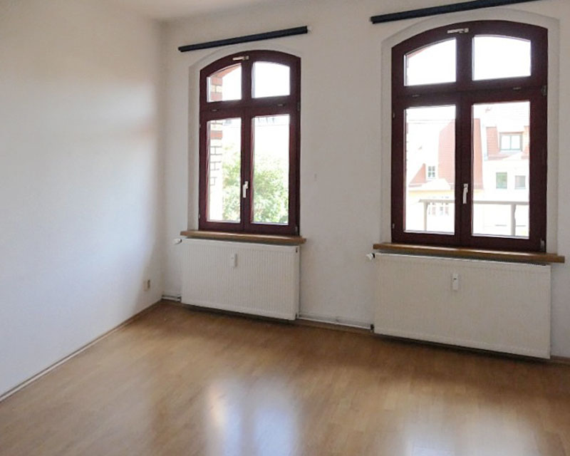 Freier Blick auf einen Platz
